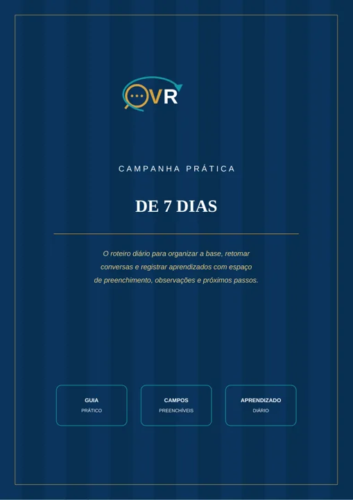 Capa de Campanha Prática de 7 Dias