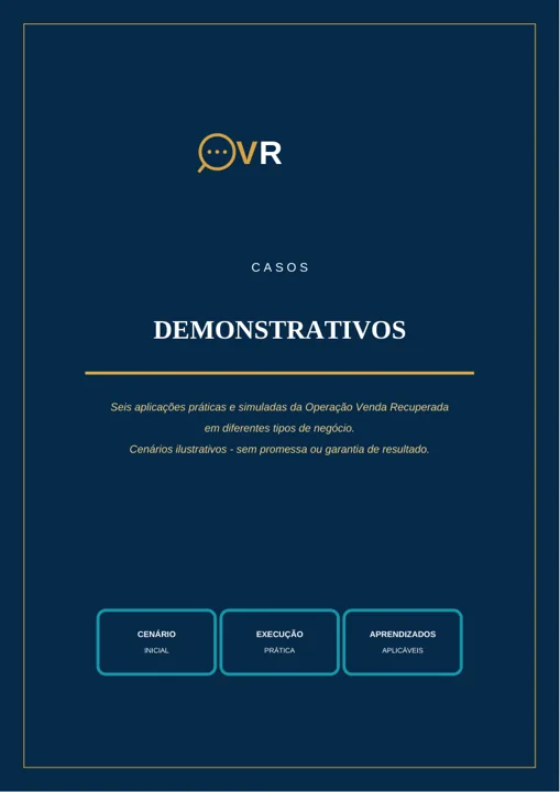 Capa de Casos Demonstrativos