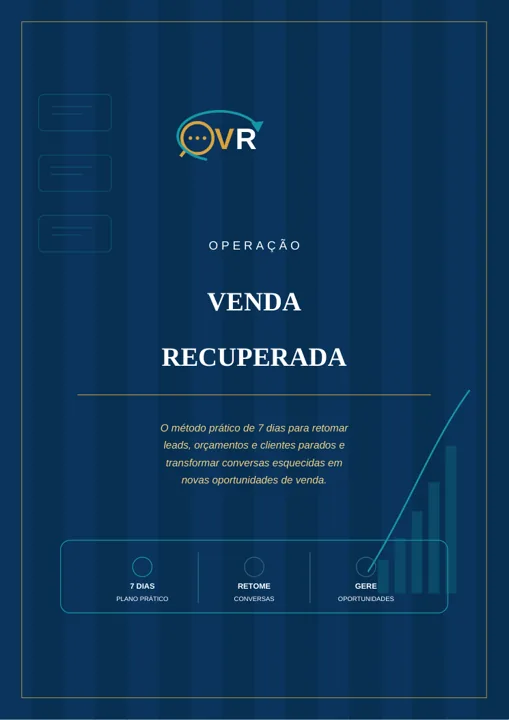 E-book Operação Venda Recuperada